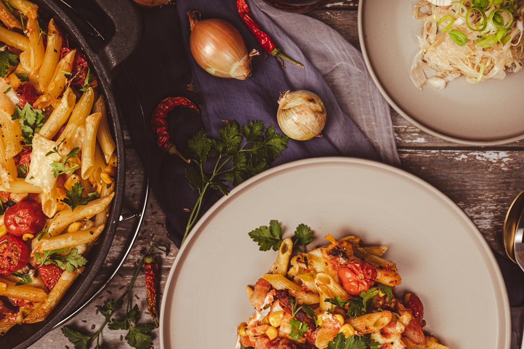 Heerlijke geroosterde paprika pasta voor elk moment